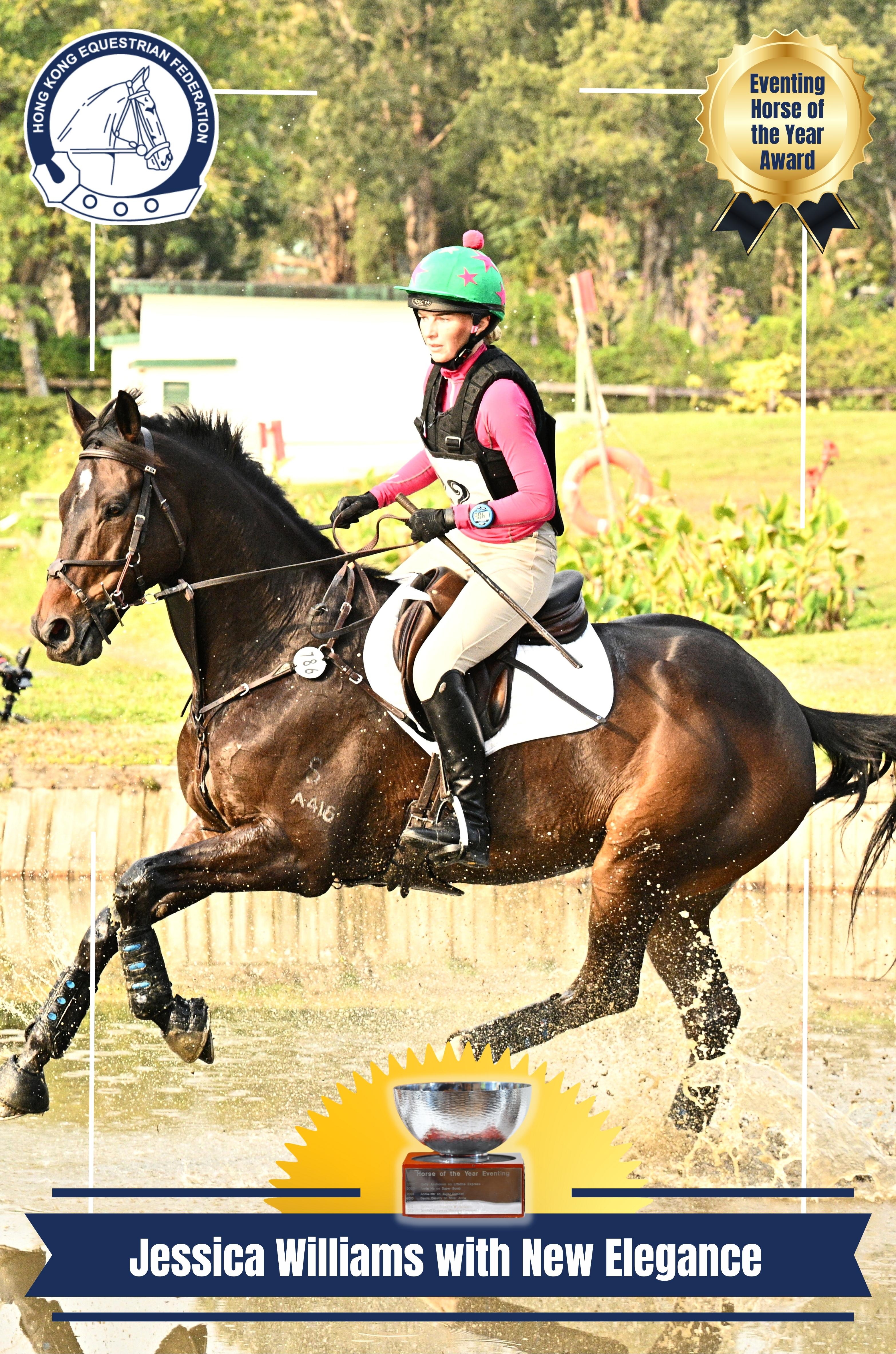Eventing Horse of the Year Award_Jessica Williams with New Elegance